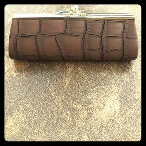 Faux Leather Clutch